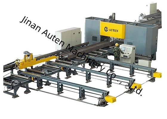 Drei-Spindel BT40 CNC Trägerbohr-, Markier- und Schermaschine, Trägerlänge 2000～13000mm
