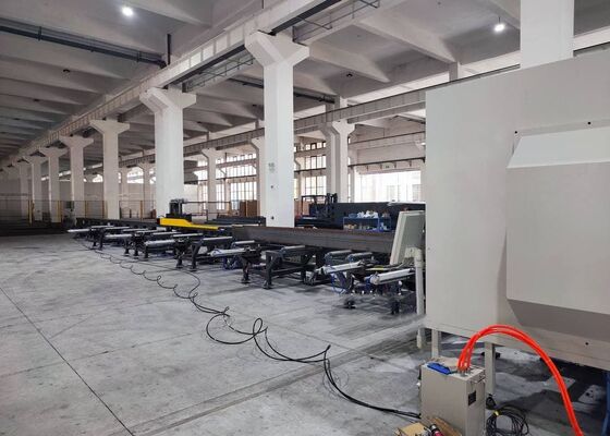Modell BHD1250C Cnc I Beam Drilling Markierung Schneidmaschine Linie für mechanische Parksysteme
