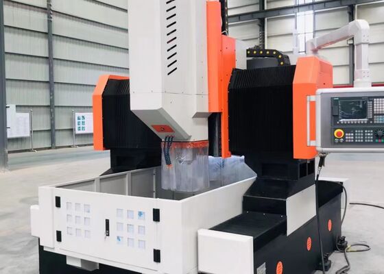 Windkrafterzeugung mit CNC-Flansch, kleine Bohrmaschine BT50, Spindelkegel
