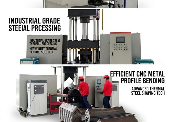 Modell HQ250-700 CNC-Wärmeheizungs- und Biegemaschine für die Stahlturmindustrie