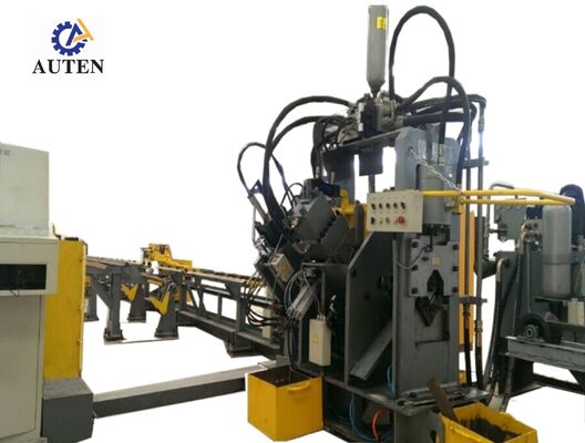 JNC Serie CNC Winkelstahl-Stanz-Scherlinie 18 Anzahl der Buchstaben pro Gruppe