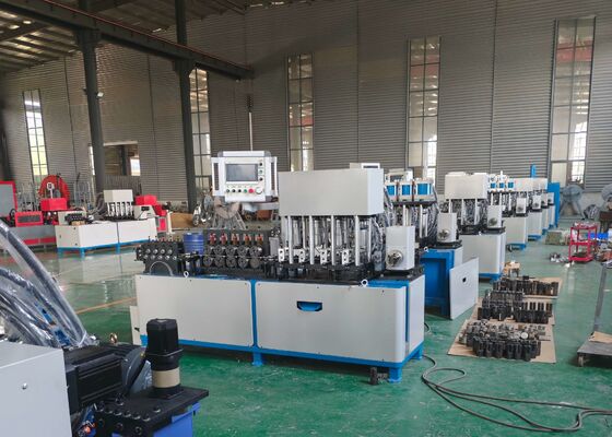 125*30 Stanzzylinder CNC Flacheisen-Bügelformmaschine 3KW Vorschub-Servomotor